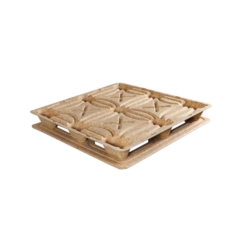 JS-1100*1100*140 Palet Berkaki Sembilan Dua Sisi Kelas Industri