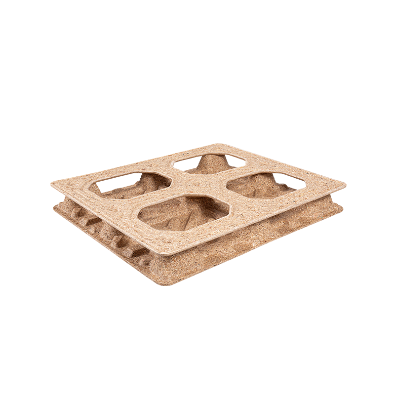 JS-1200*1000*140 Palet Sembilan Kaki Dua Sisi Tugas Berat